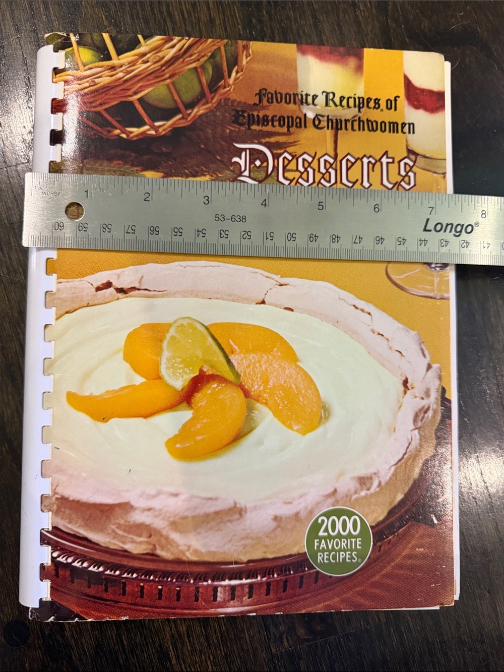 Vintage spiral cookbook Favorite Recipes of Episcopal Churchwomen Desserts (Bev) - Picture 8 of 8
